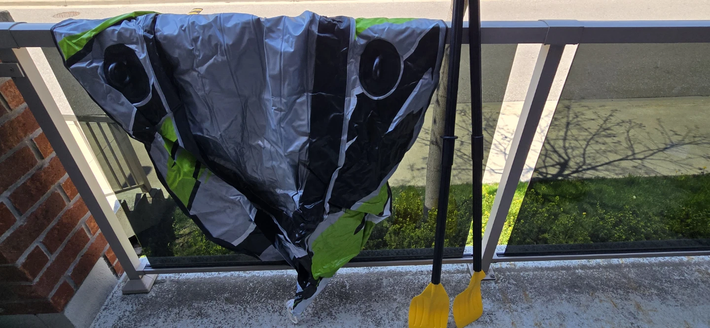 Inflatable Kayak with Paddles - photo 3