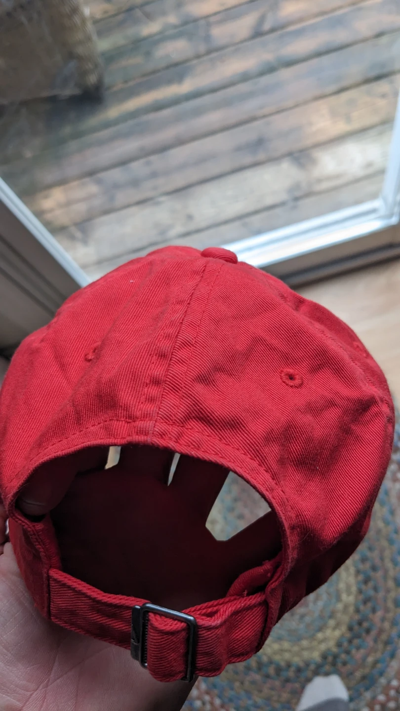 Red Nike Baseball Cap - photo 5