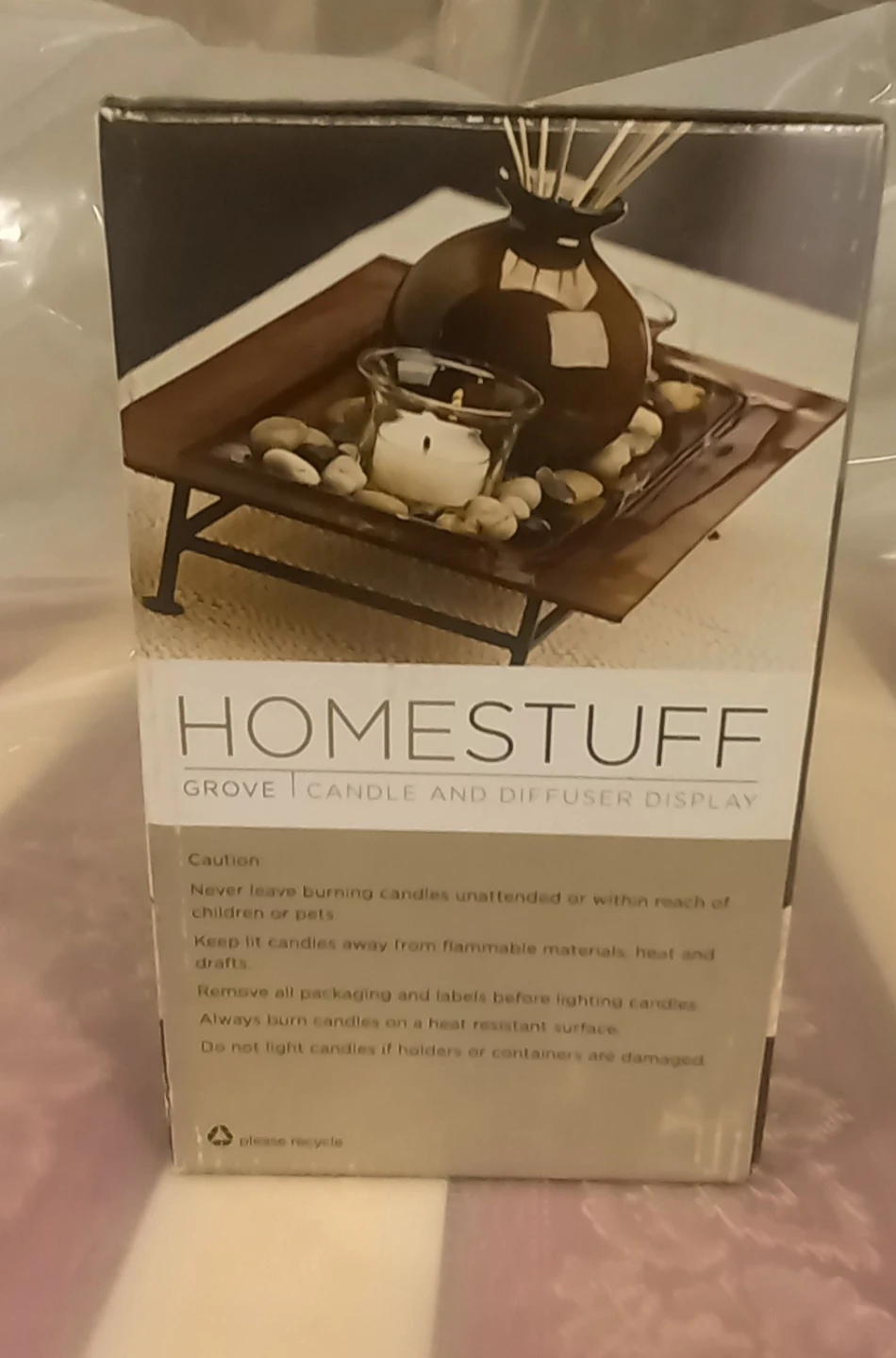 HOMESTUFF Grove Candle and Diffuser Display - photo 2