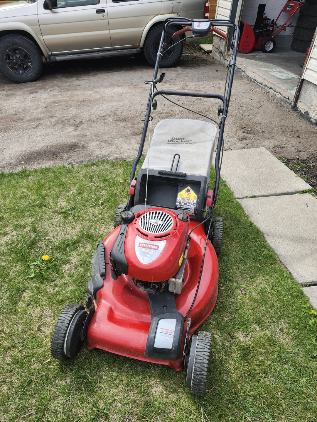 Craftsmen Gold Self Propelled Lawnmower