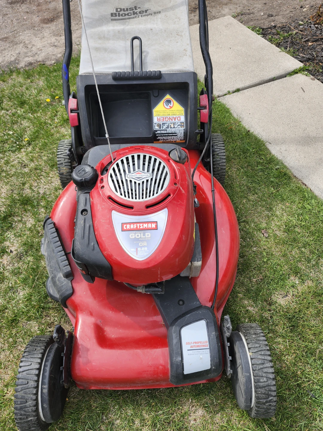 Craftsmen Gold Self Propelled Lawnmower - photo 5