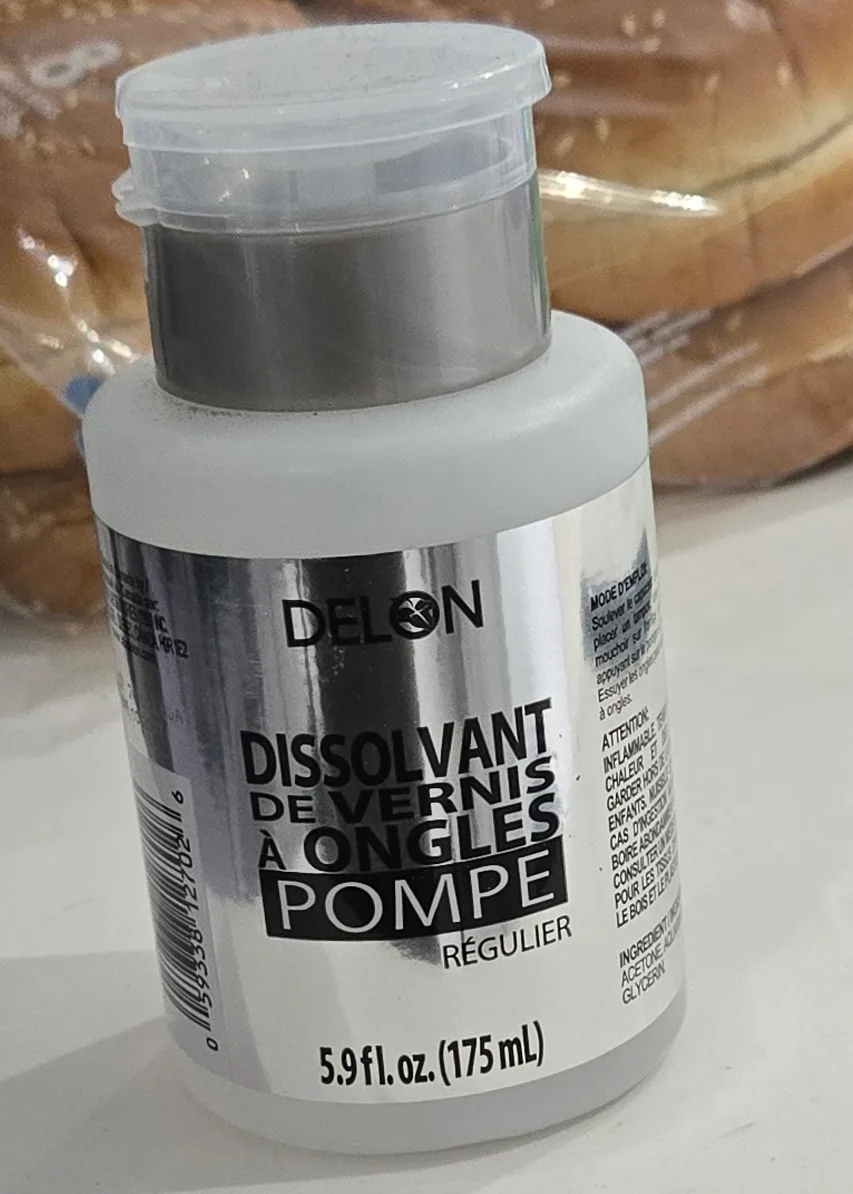 Delon Pump Dispenser Nail Polish Remover - 175 mL