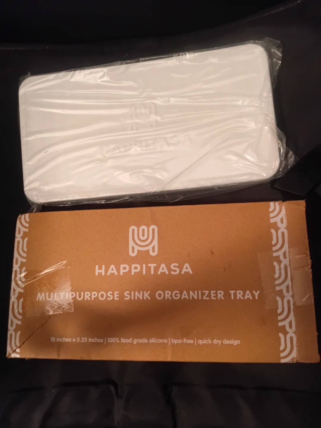 NEW!   Happitasa Multipurpose Sink Organizer Tray - photo 2