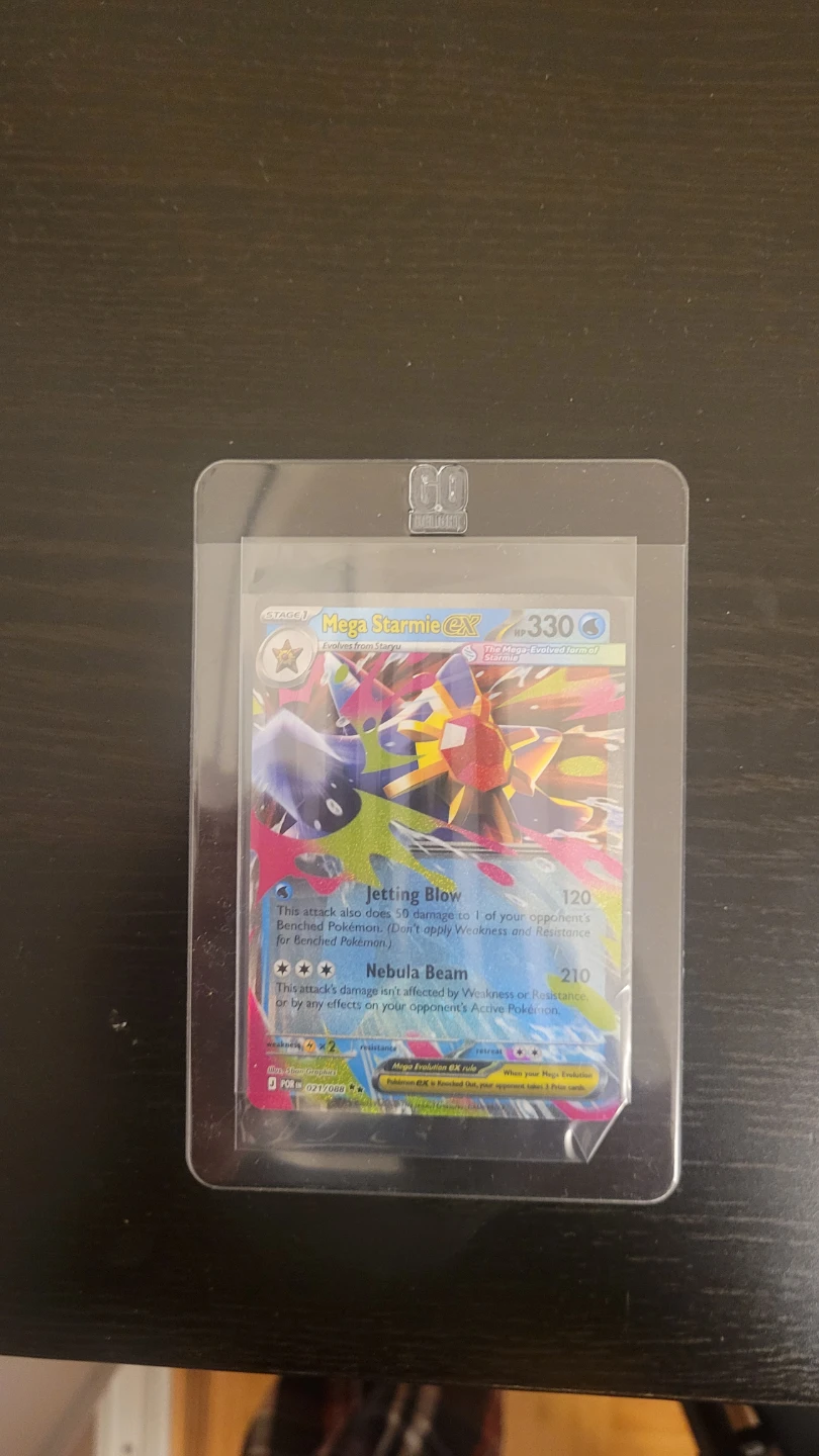 Mega Starmie EX Pokémon Card