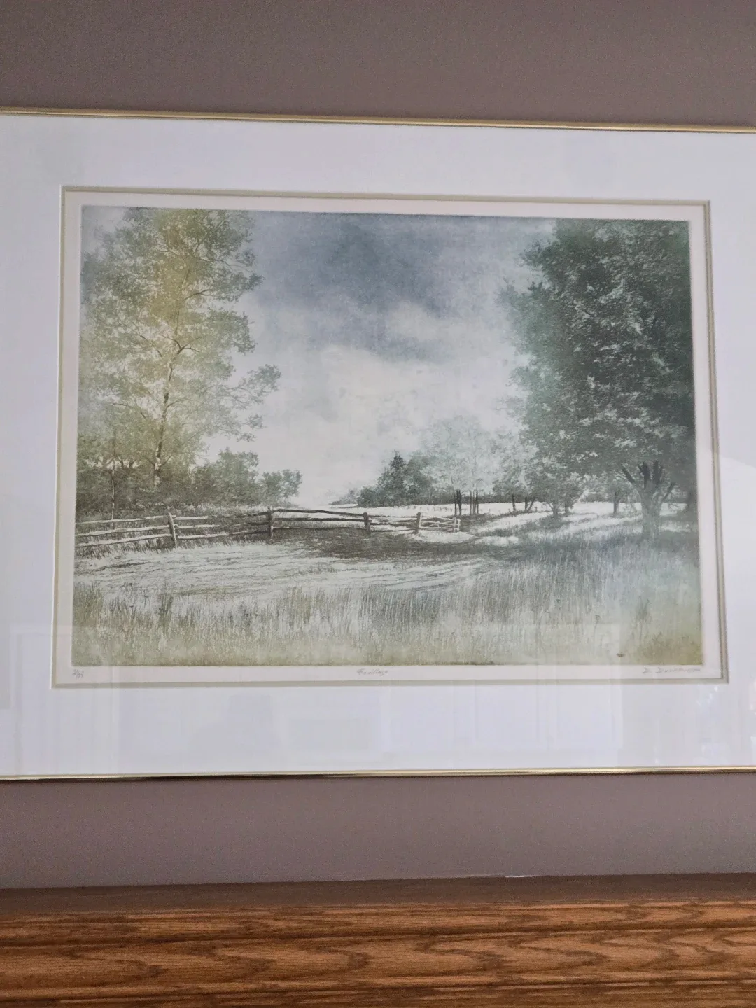 D. Duchene Art Print - "Frevillage" - 2/75