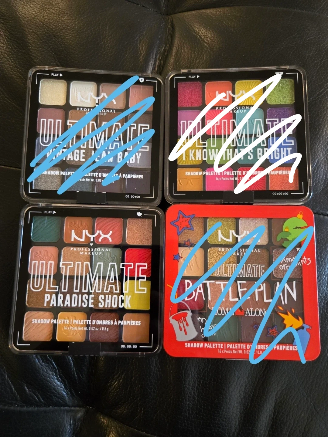 NYX Ultimate Shadow Palettes $15 Each
