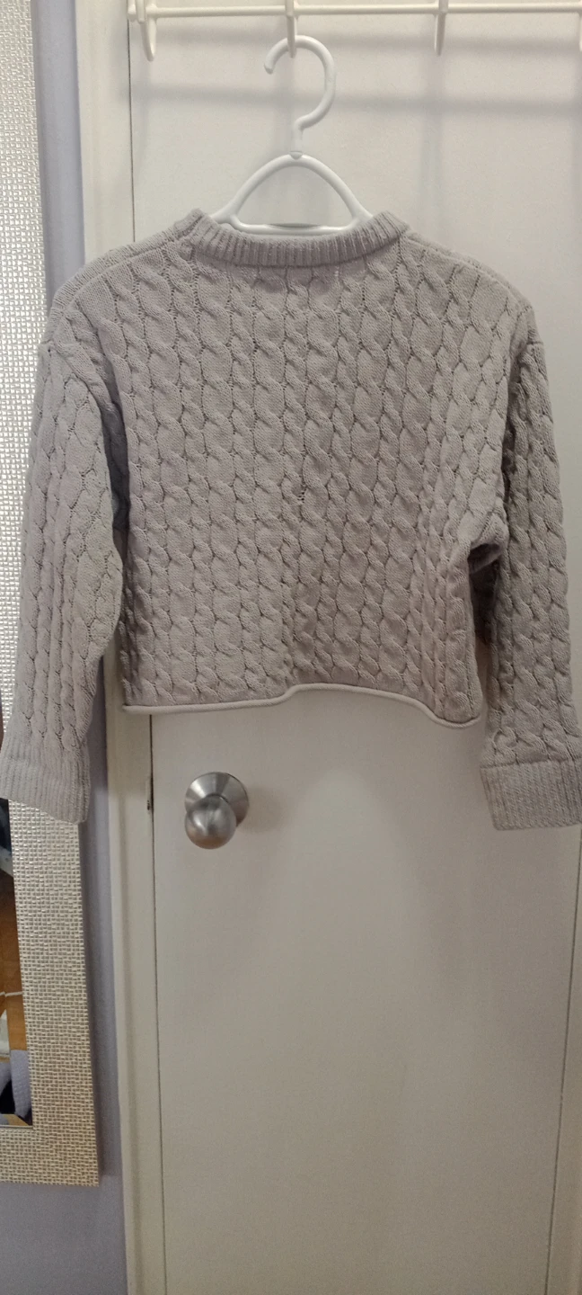 Zara Cable Knit Sweater Size 9-10 - photo 4