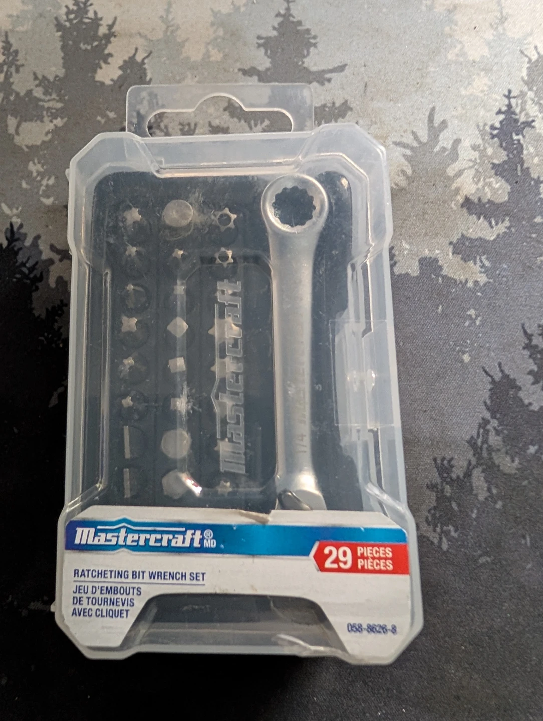Mastercraft Ratcheting Bit Wrench Set - 29 Pieces