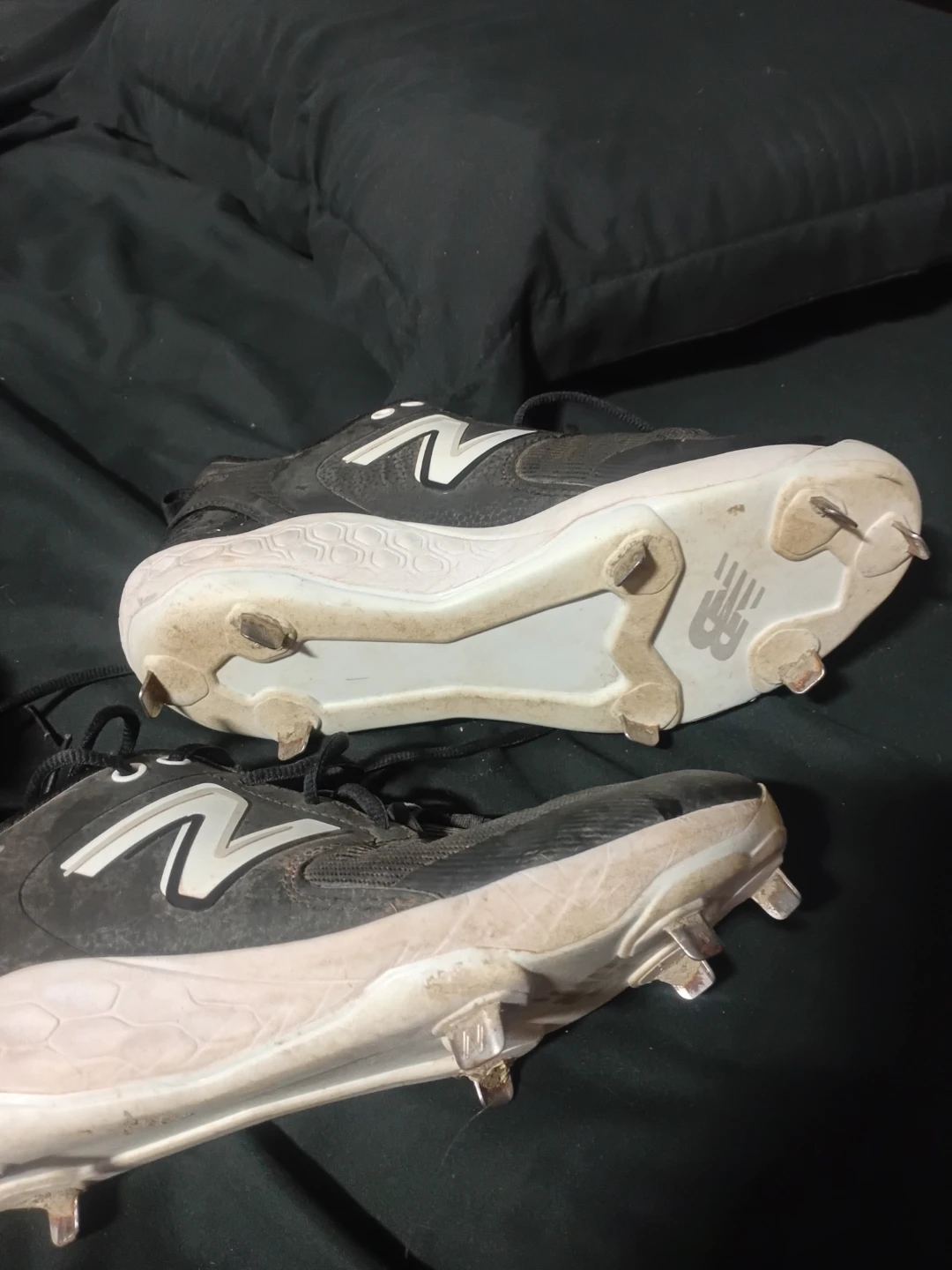 New Balance 3000v6 Baseball Cleats Black Size 9.5 - photo 2