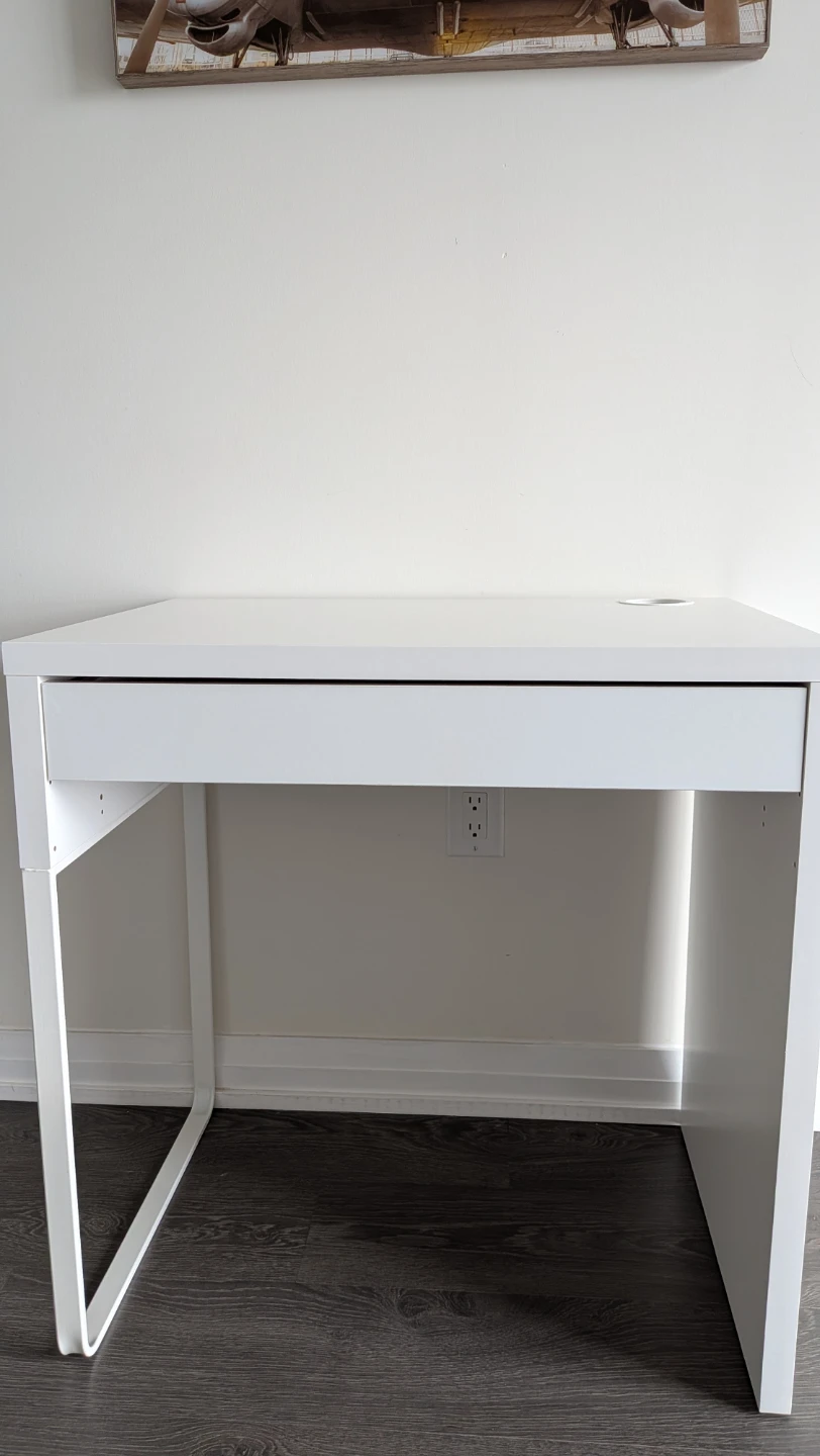 IKEA White Desk (Chair Sold Separately)