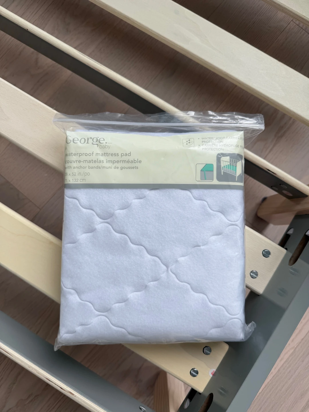 New Toddler Bed Frame - Convertible Grey - photo 4