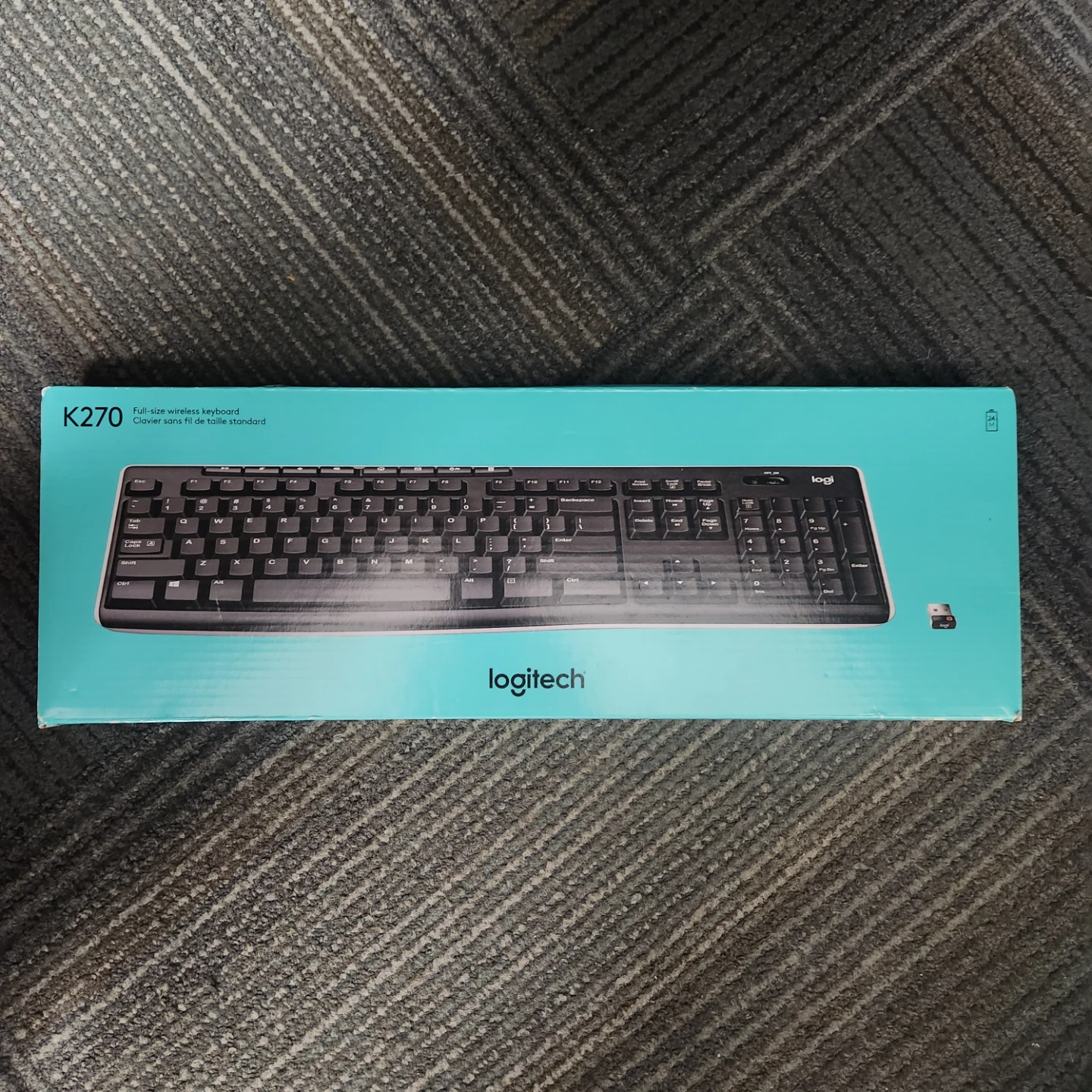 Logitech K270 Full-size Wireless Keyboard