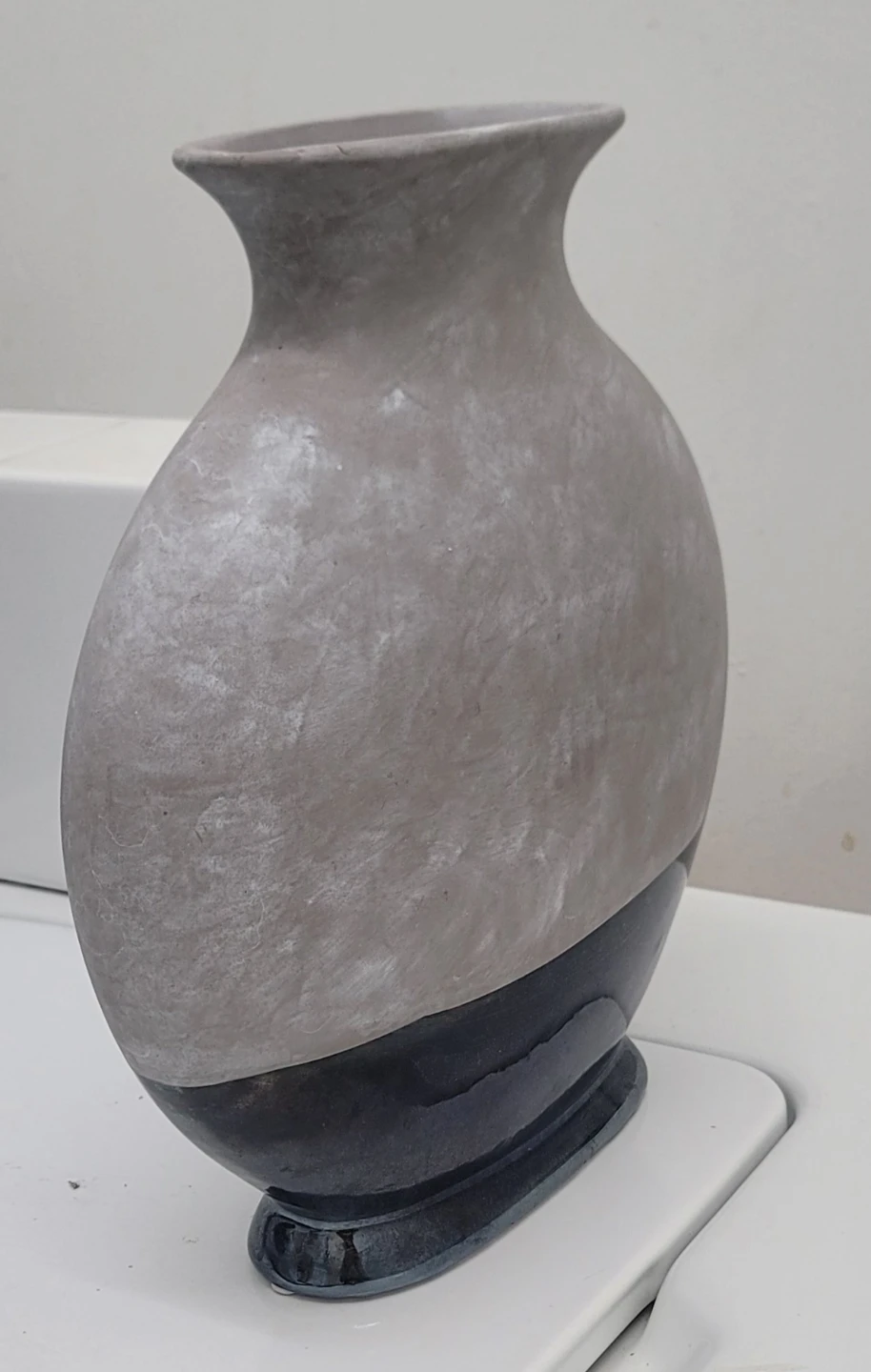 Grey and dark blue Two-Tone Vase - photo 2
