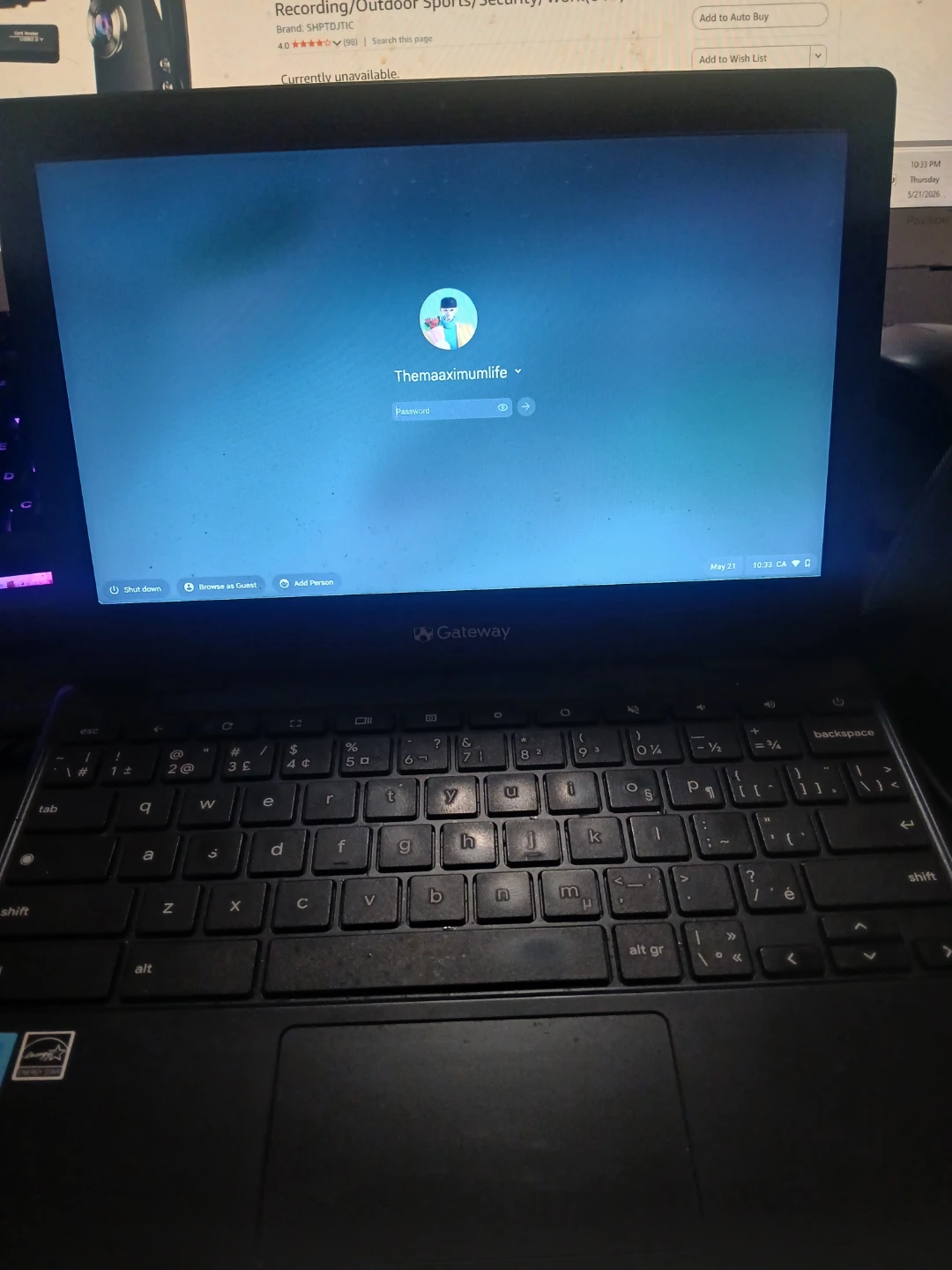 Acer Gateway Chromebook Laptop - photo 5