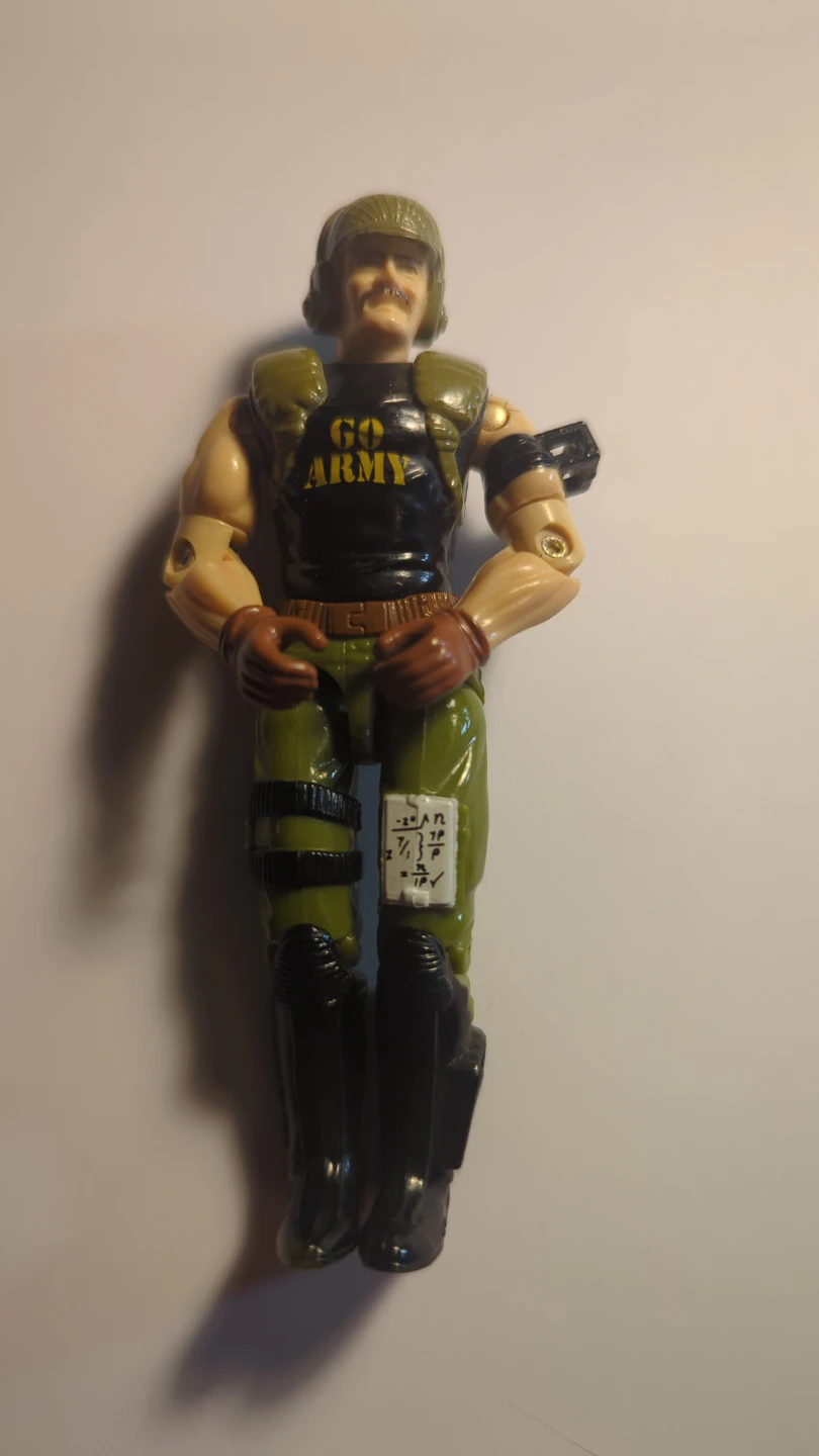 Vintage GI Joe Action Figure - GO ARMY - photo 2