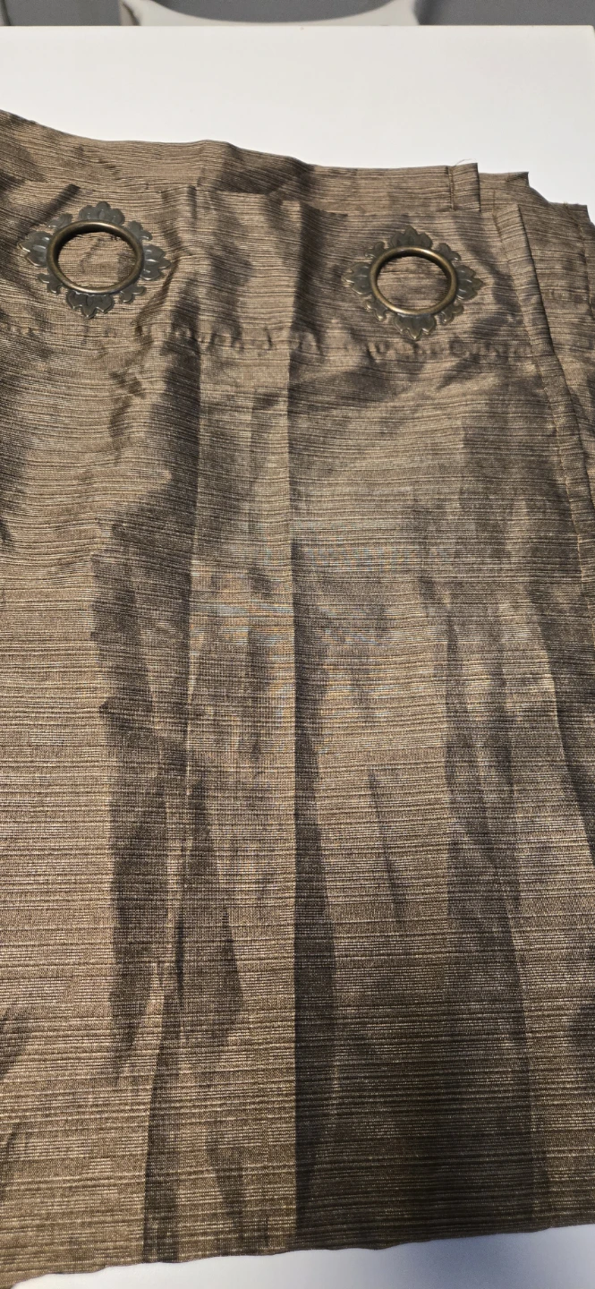 Brown Curtains with Grommets - photo 4