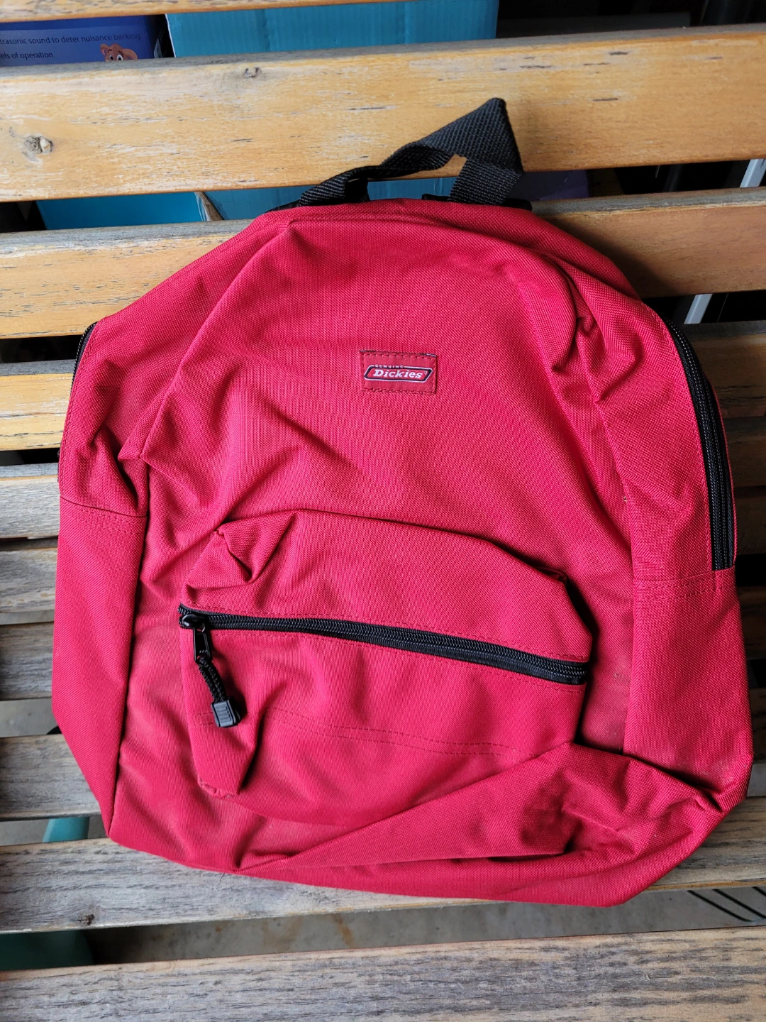 Dickies Red Backpack