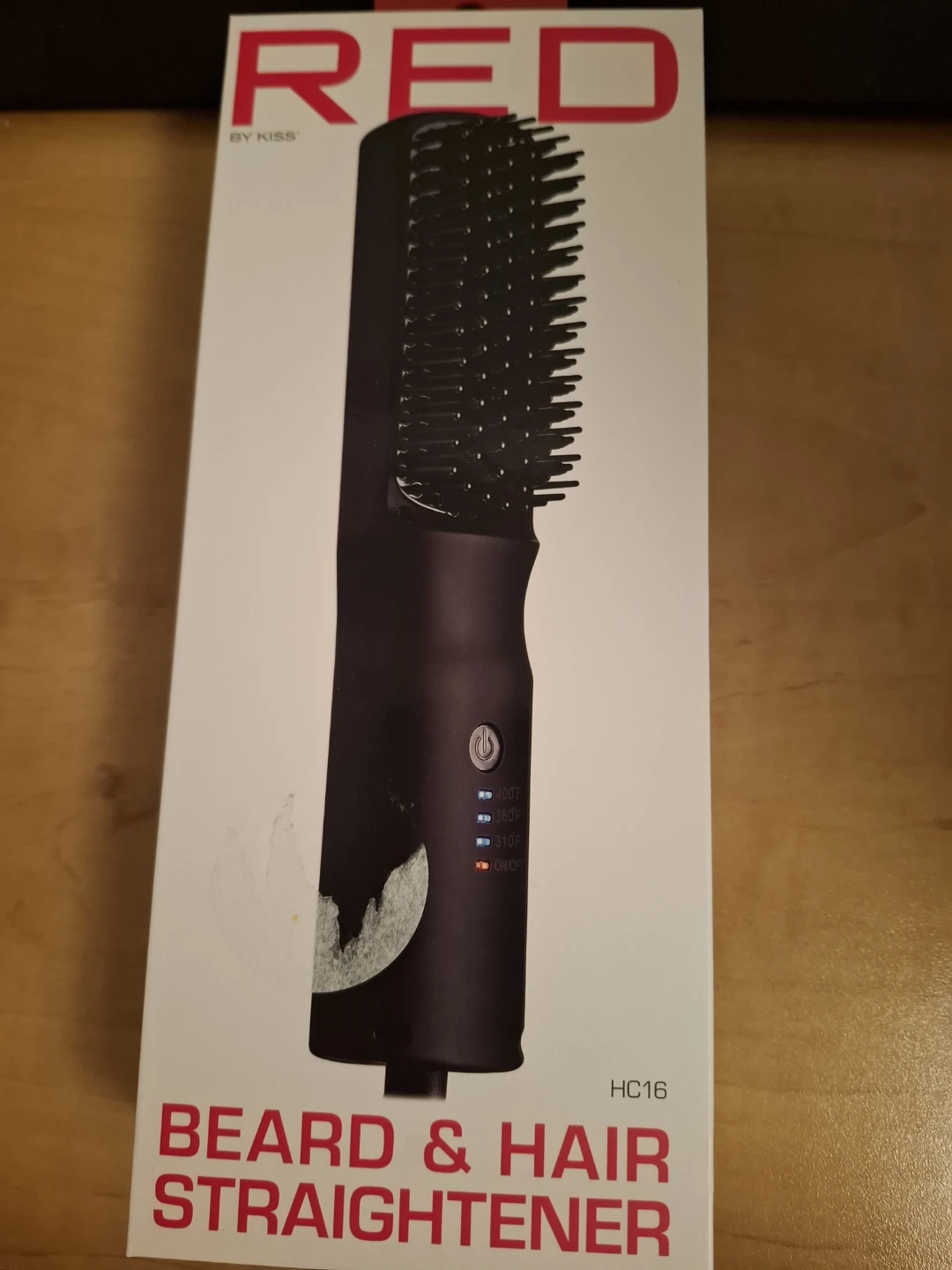 RED by KISS Beard & Hair Straightener HC16