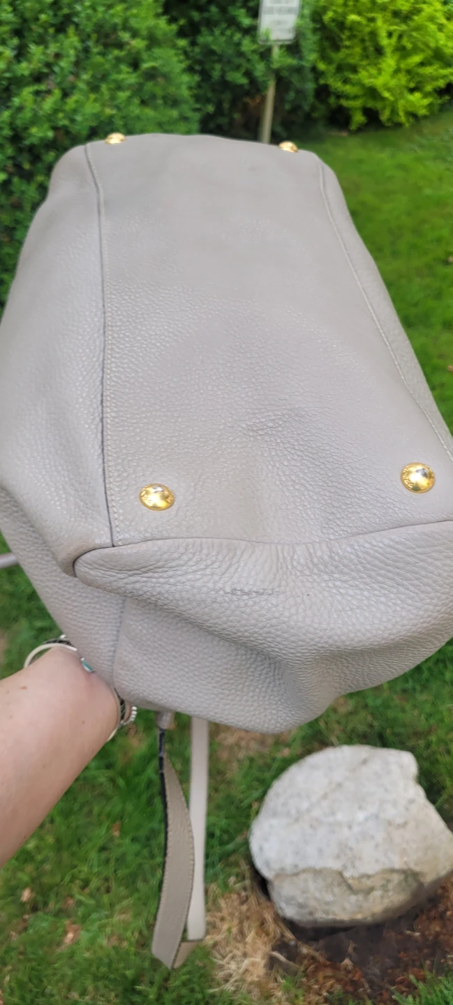 Authentic Prada Jumbo Leather Tote Bag - photo 4