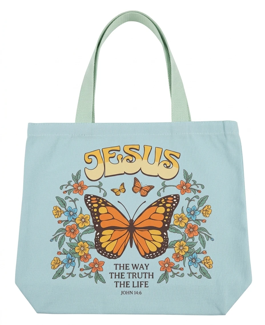 Christian Tote Bag Canvas
