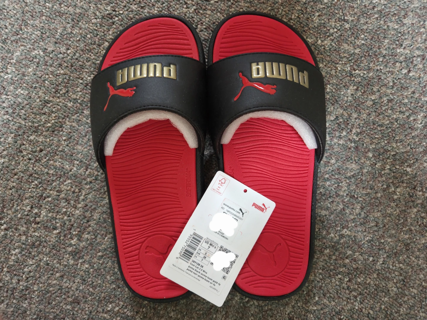 Puma slides