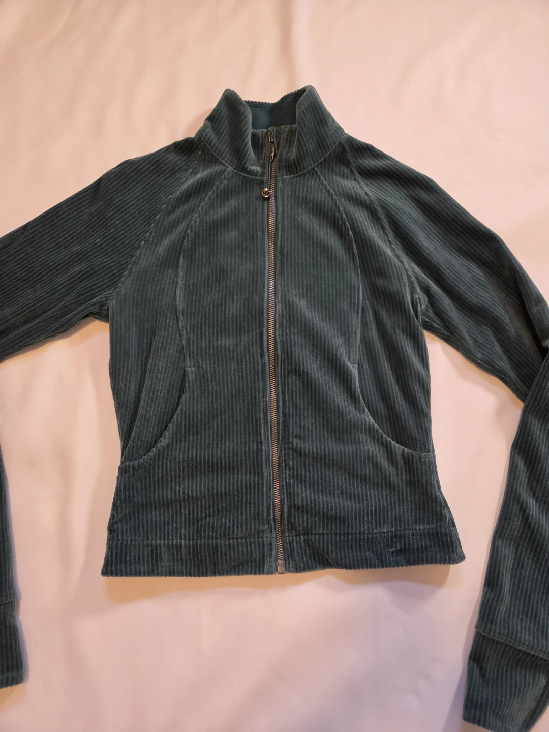 New Lululemon Corduroy Zip-Up Jacket size 2 - photo 4