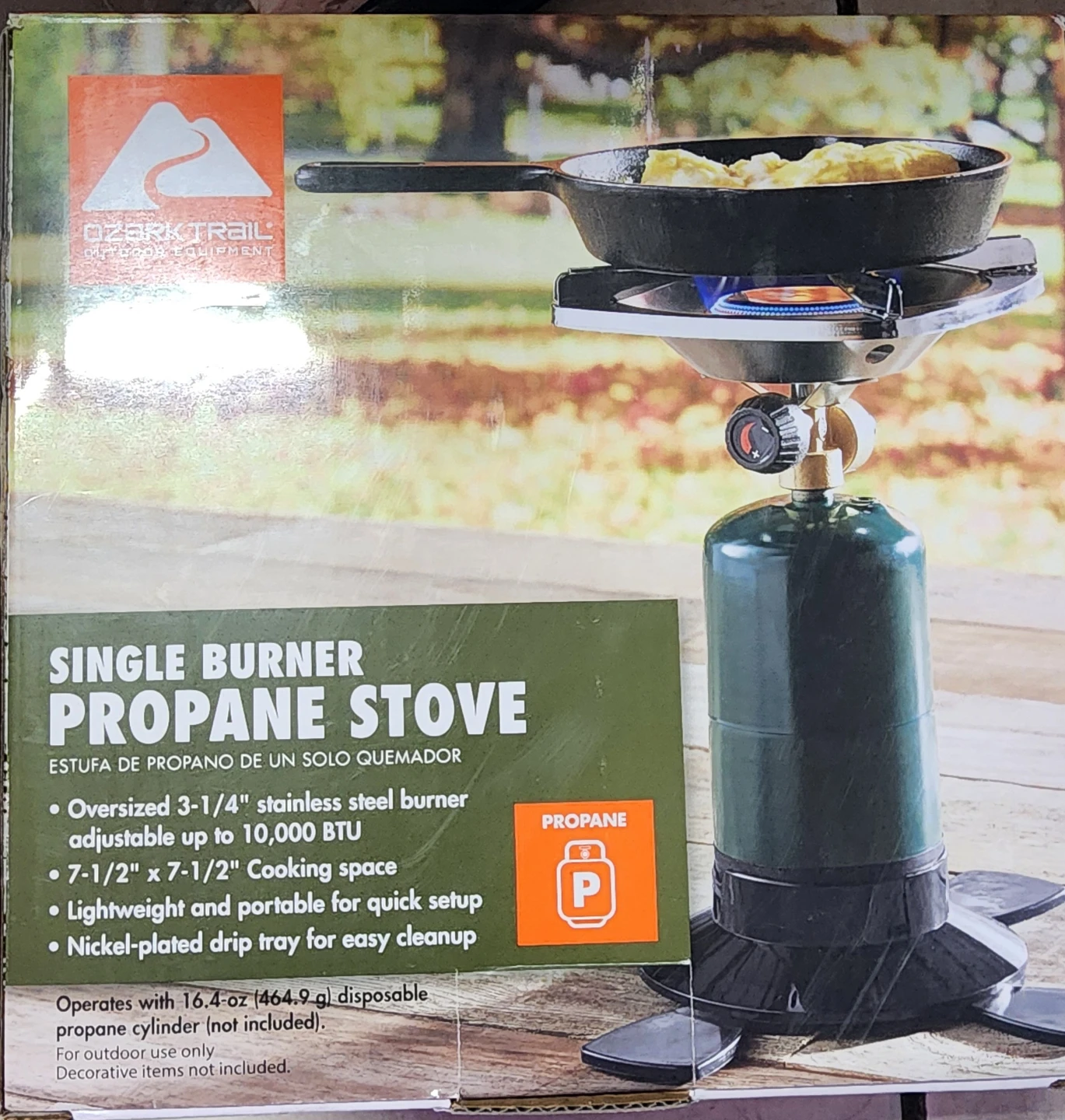 Ozark Trail Single Burner Propane Stove
