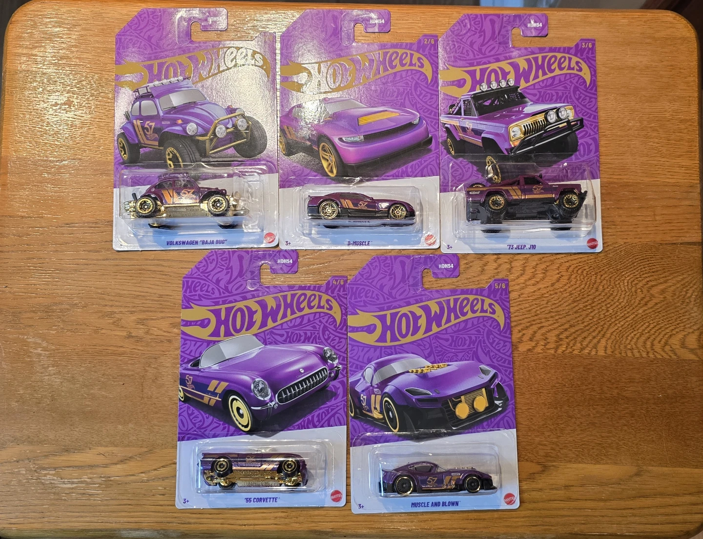 57th Anniversary Hotwheels