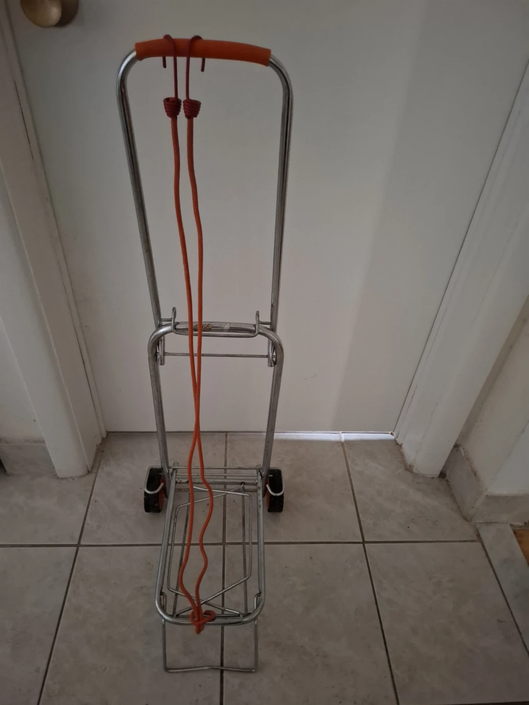 Folding Cart with Orange Handles and Bungee Cord - photo 4