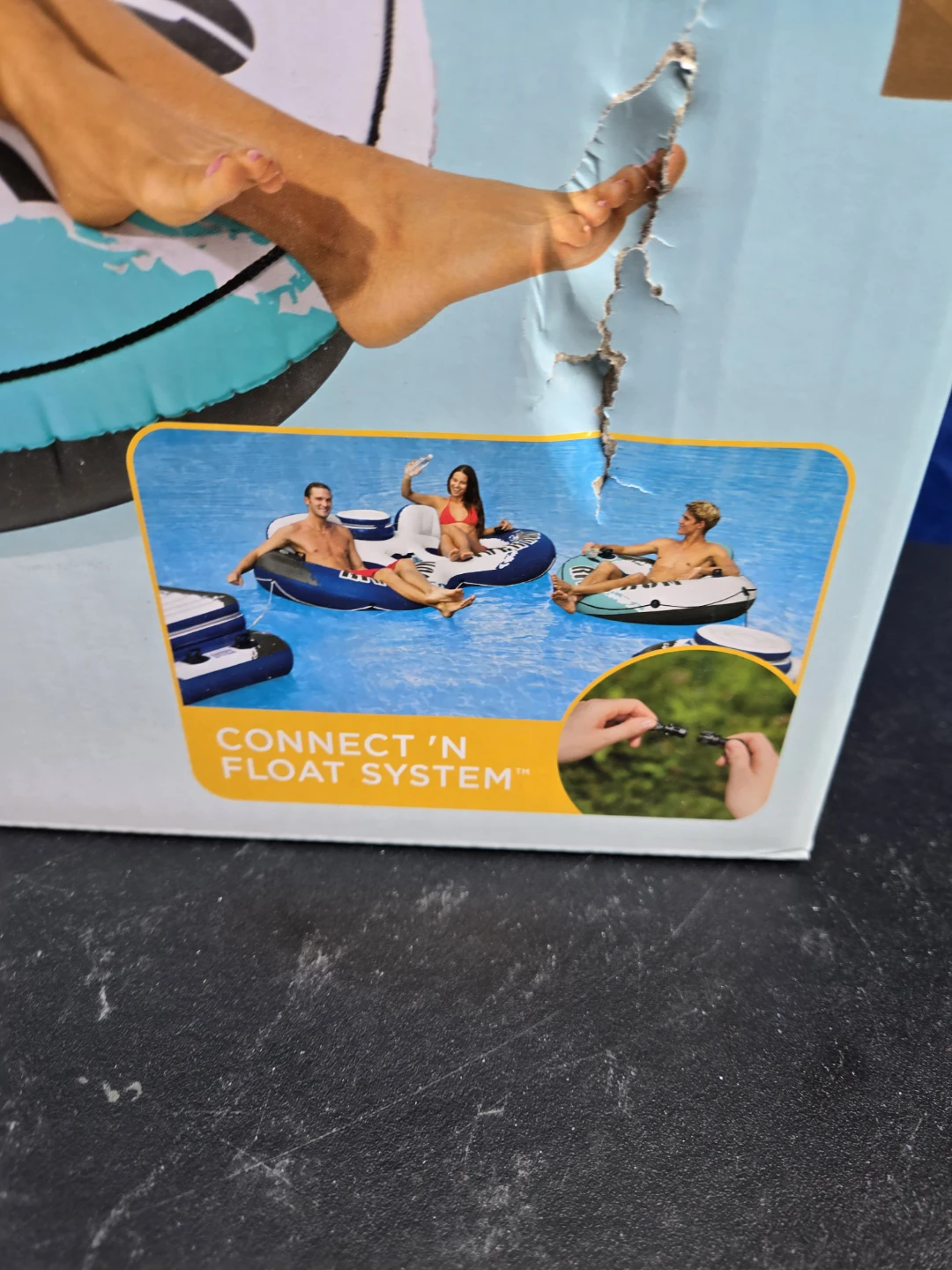 Brand new intex single tube inflatable floaty - photo 5