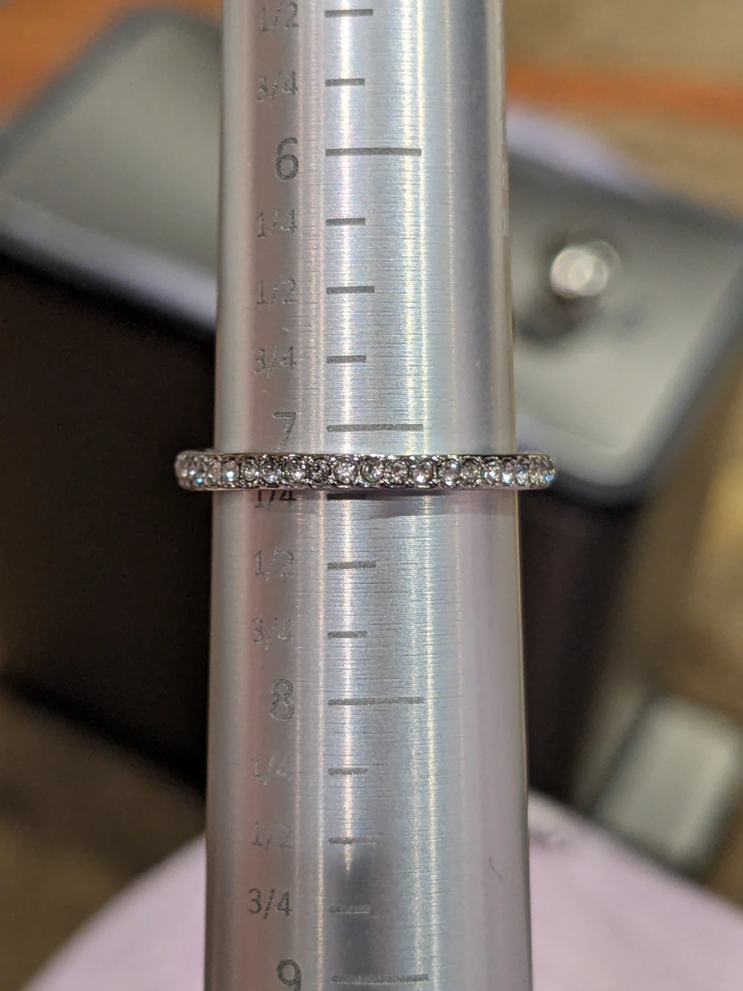Size 7 Eternity Ring - photo 4