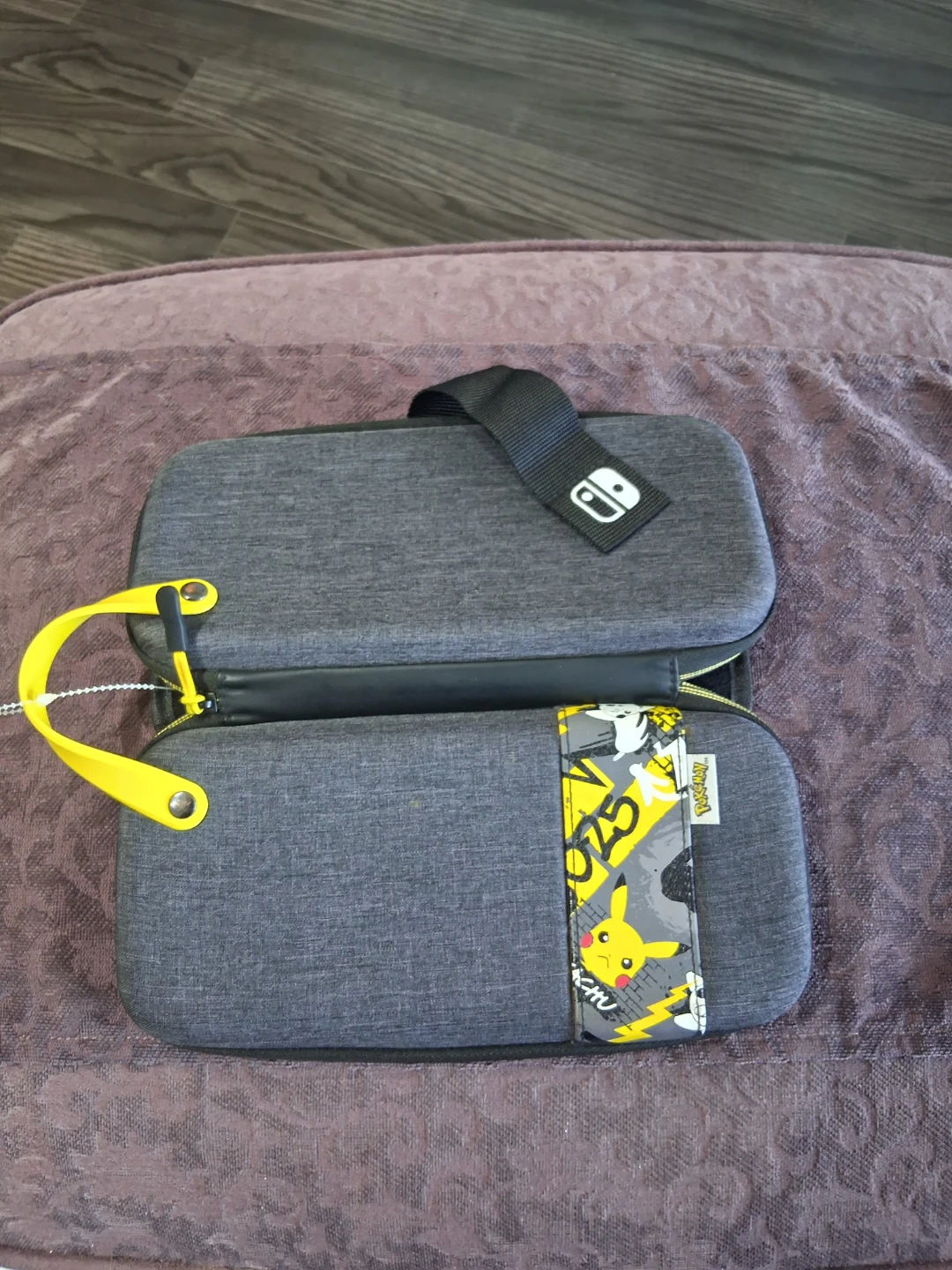 Nintendo Switch Pokemon Pikachu Carrying Case - photo 3