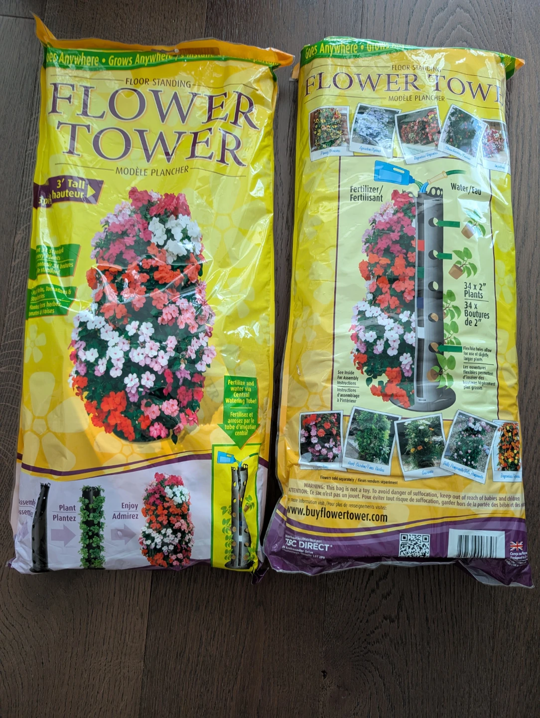 Flower Tower Garden System (2 Bags)