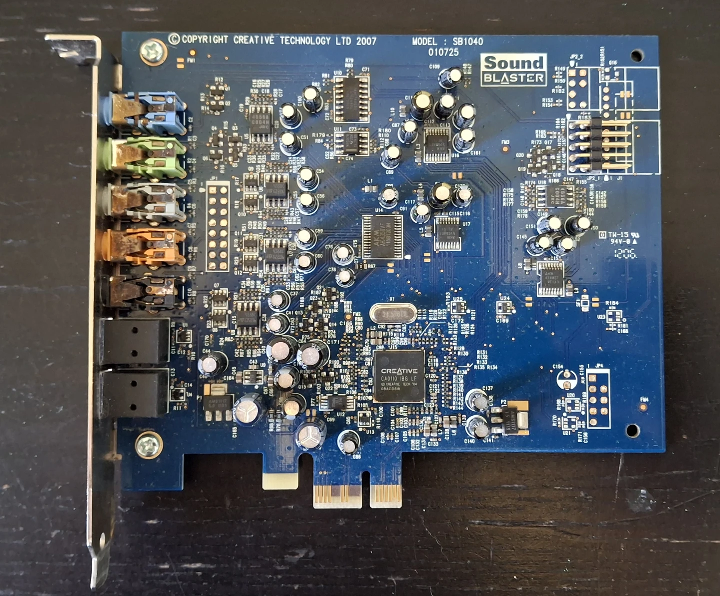 Creative SB1040 sound card
