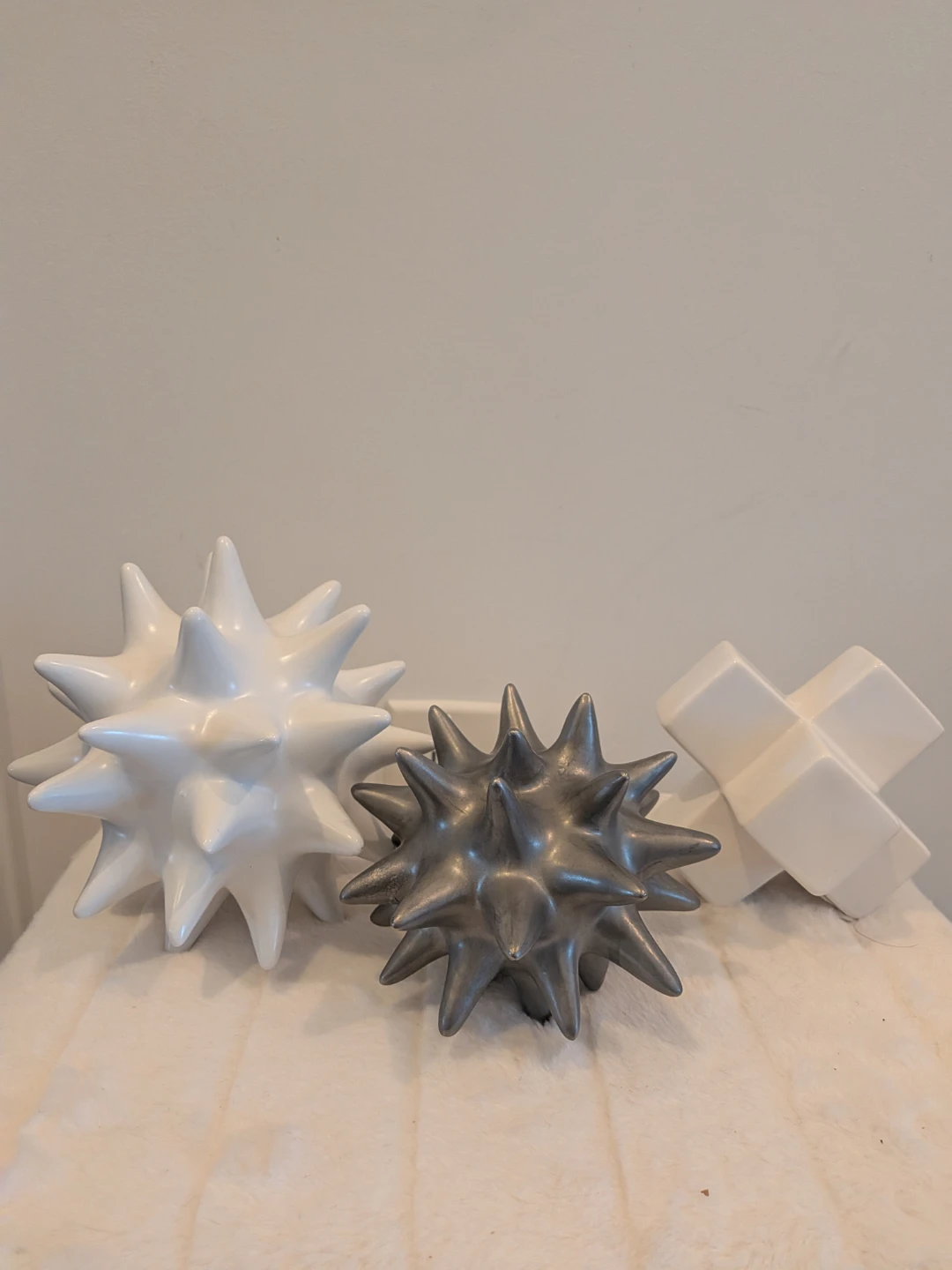 Spiky Decorative Orb Sculpture