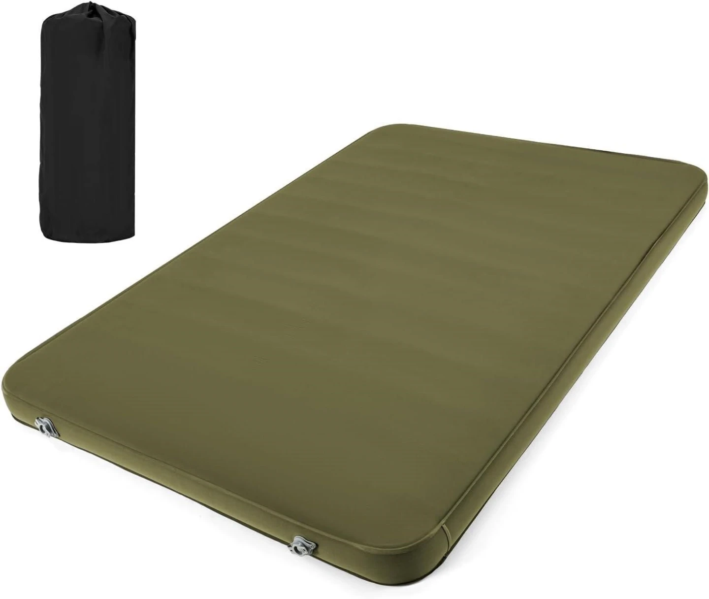 Self-Inflating Camping Mat - Olive Green