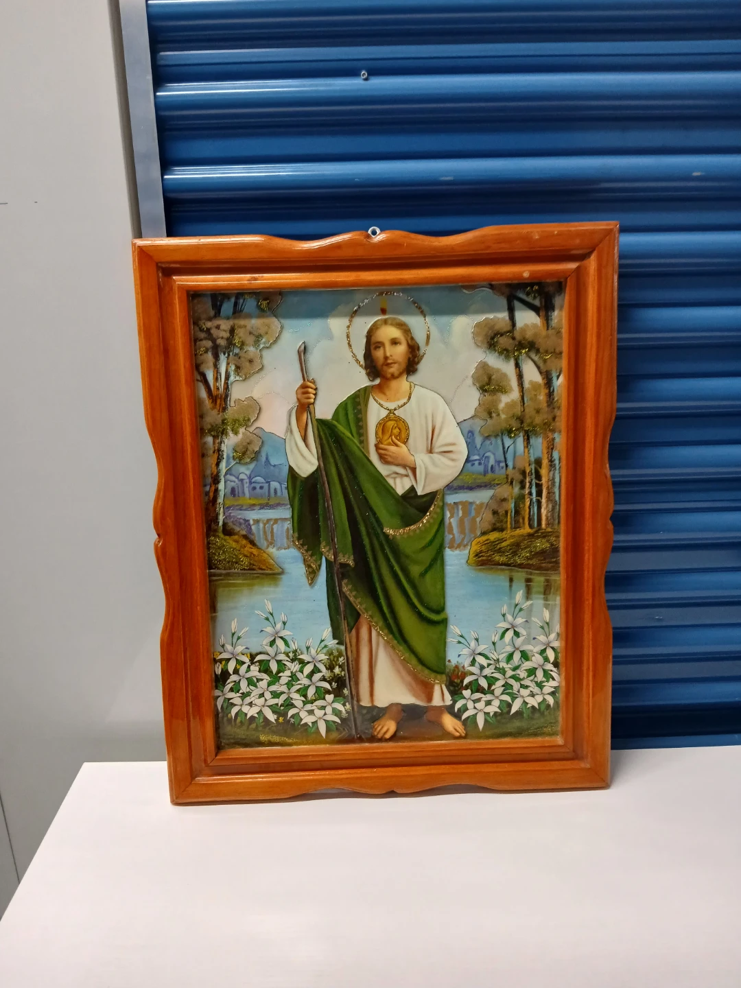 Framed Saint Jude Thaddeus Religious Art - photo 2