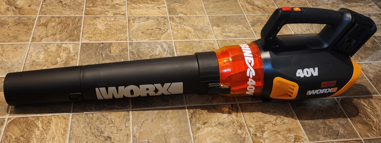 Worx 40V Turbine Cordless Leaf Blower - photo 4