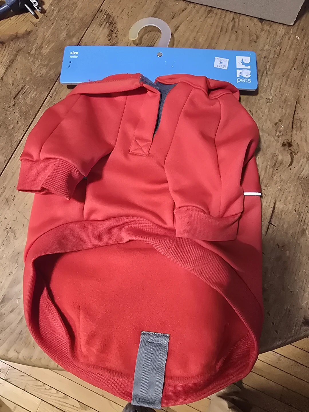 RC Pets Red Dog Hoodie - Size S