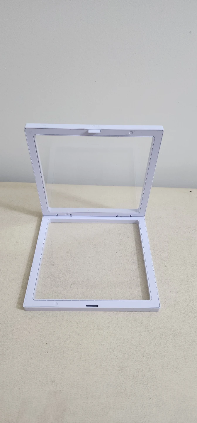 White Display Box with Clear Lid