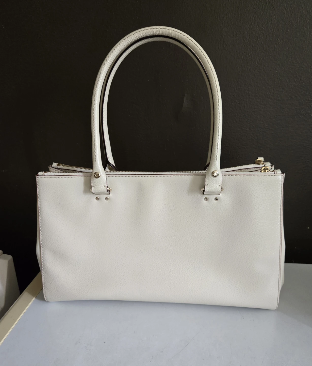 Kate Spade Ivory  Leather Handbag - photo 2