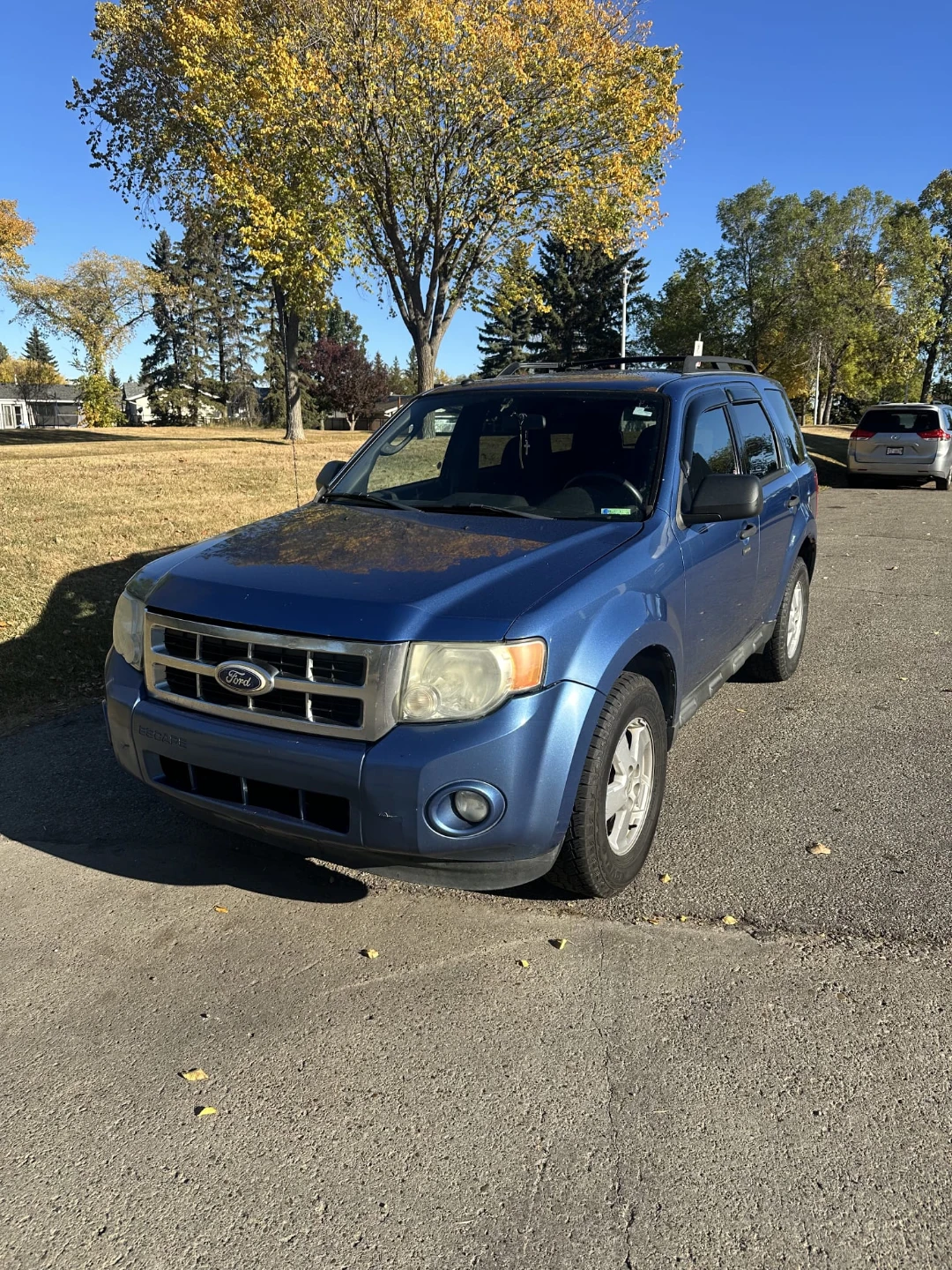 Blue Ford Escape SUV