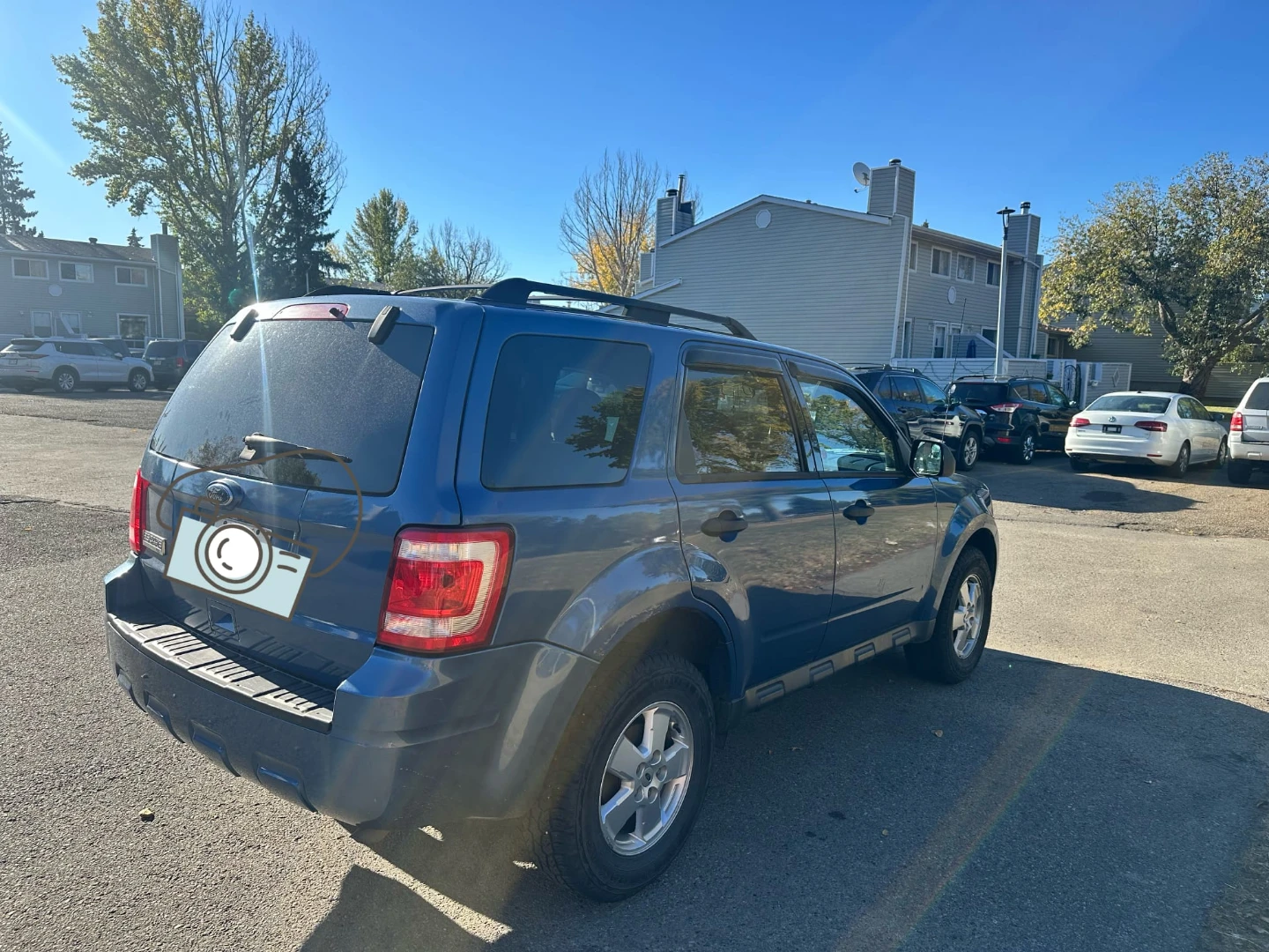 Blue Ford Escape SUV - photo 4
