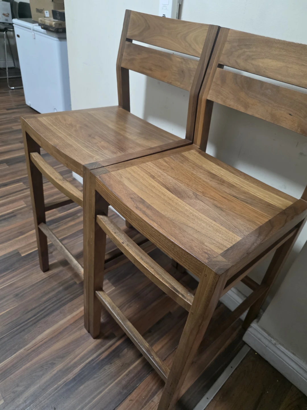Wooden Bar Stools (Set of 2) - photo 2