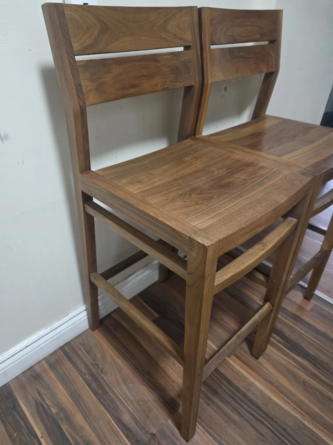 Wooden Bar Stools (Set of 2) - photo 3