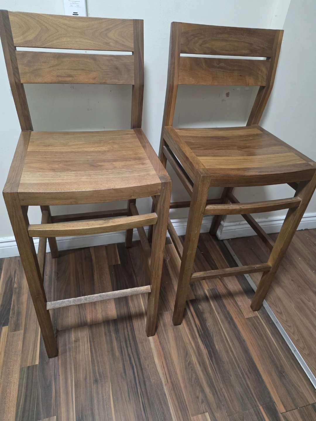 Wooden Bar Stools (Set of 2) - photo 4