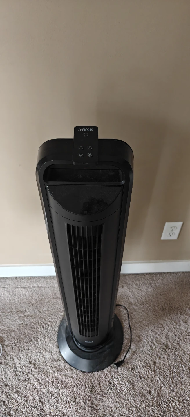 BLACK TOWER FAN - photo 2