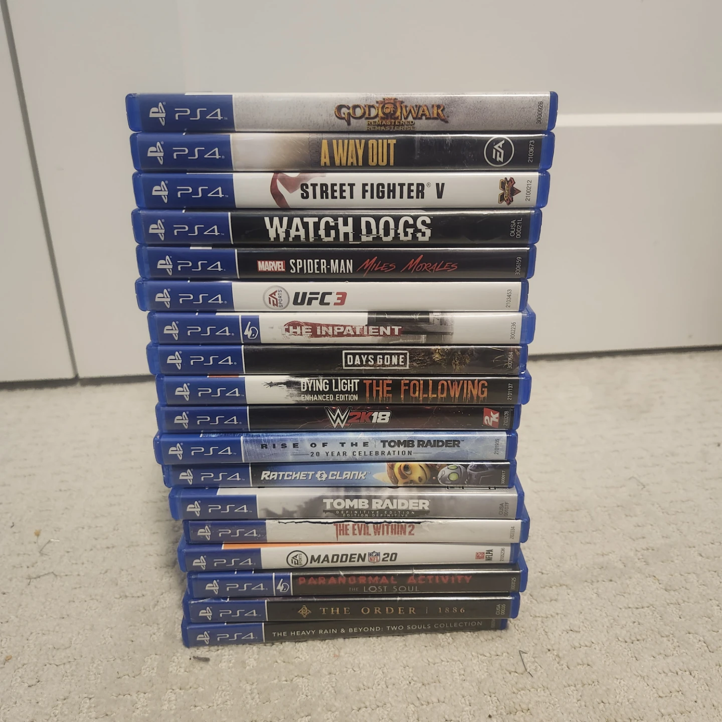 PlayStation 4 Video Game Collection