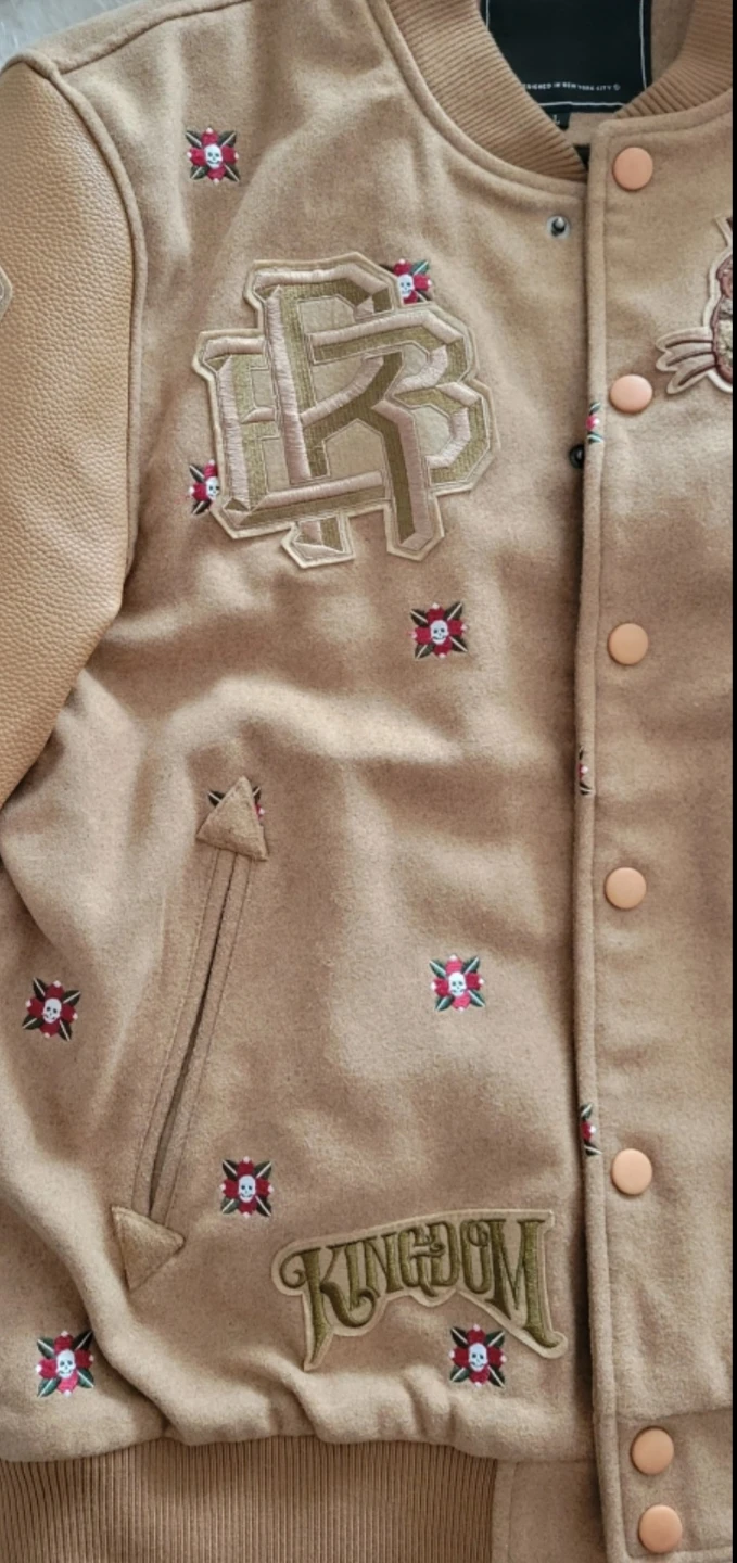 EUC REASON Varsity Jacket with Patches - photo 3