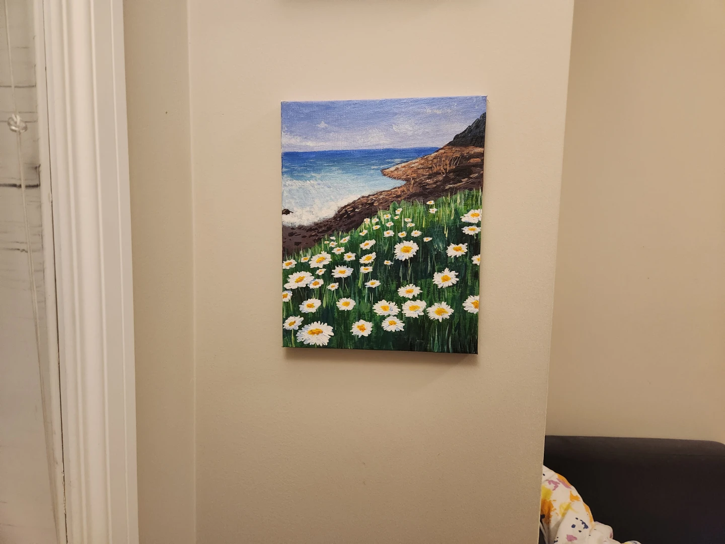 Original Painting - Daisies by the Sea - photo 3